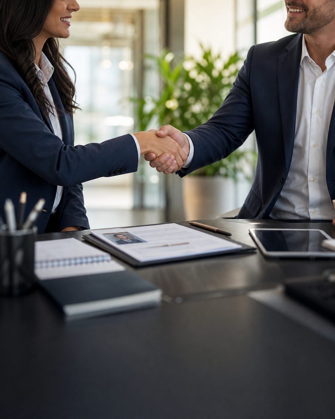 Successful hiring selection meeting